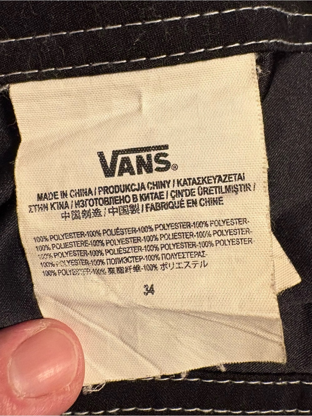 Vans "Off The Wall" Board Shorts size 34- 2012 - Picture 9 of 12